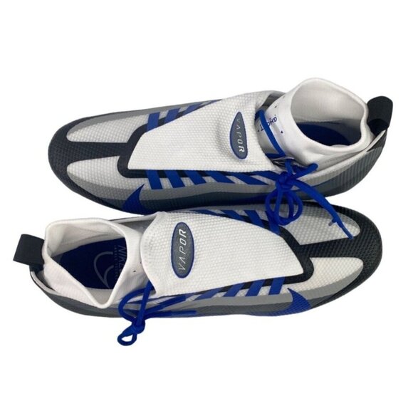 Nike Vapor Edge Pro 360 Mens 14 Royal Blue Football Cleats DV0778-003 Rip Lid - Picture 5 of 7